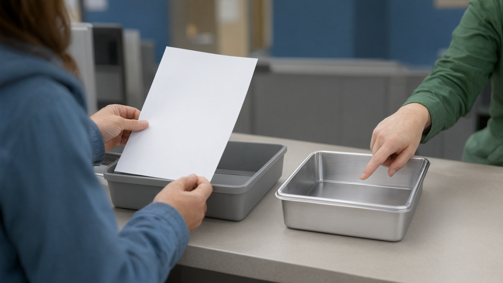 Editorial illustration of Voter receiving split ballot materials for How does the 'federal-only voter' designation change which elections a person can vote in?