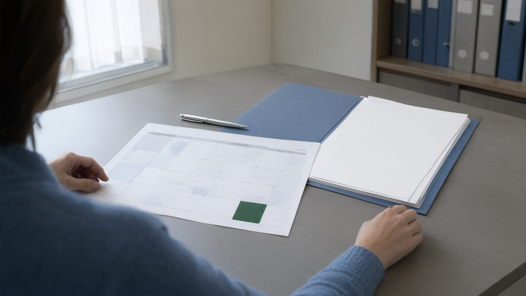 Editorial illustration of Analyst reviewing timeline calendar for When does the directive for the Secretary of State to begin this work officially take effect?